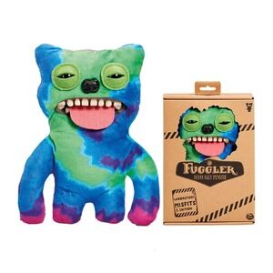 Zuru Fuggler Labratory Misfits Sir Belch Blue 9 Inch Plush Toy